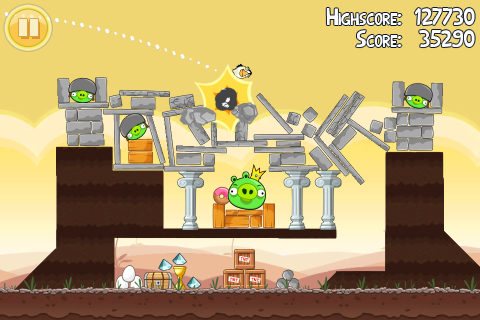 Angry Birds HD fürs iPAD