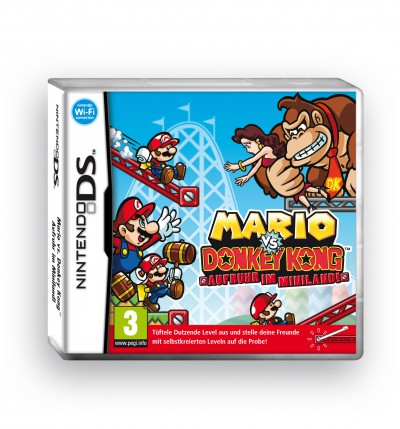 Mario vs. Donkey Kong: Mini-Land Mayhem Cover